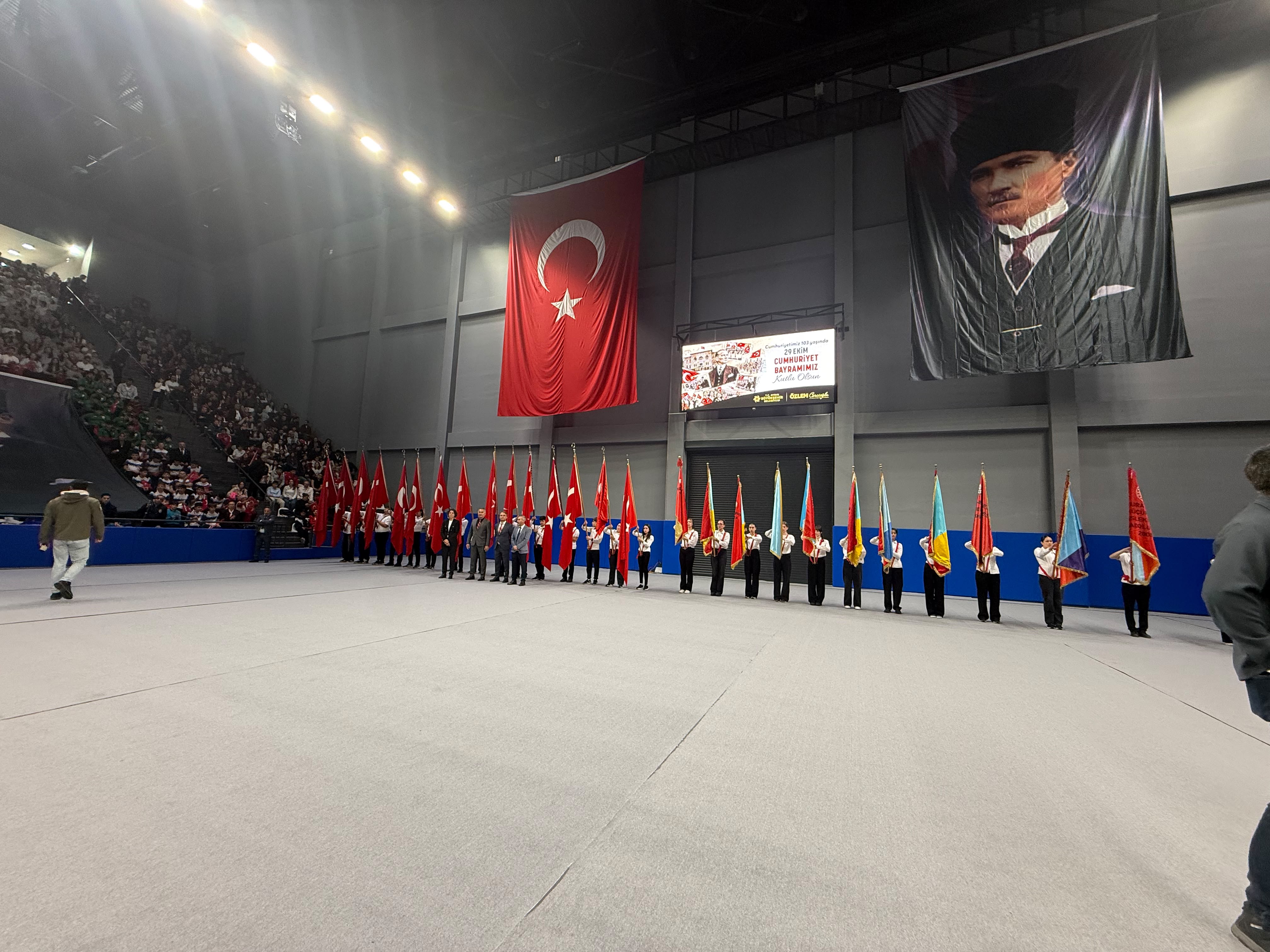 29 Ekim Coşkuyla Kutlandı