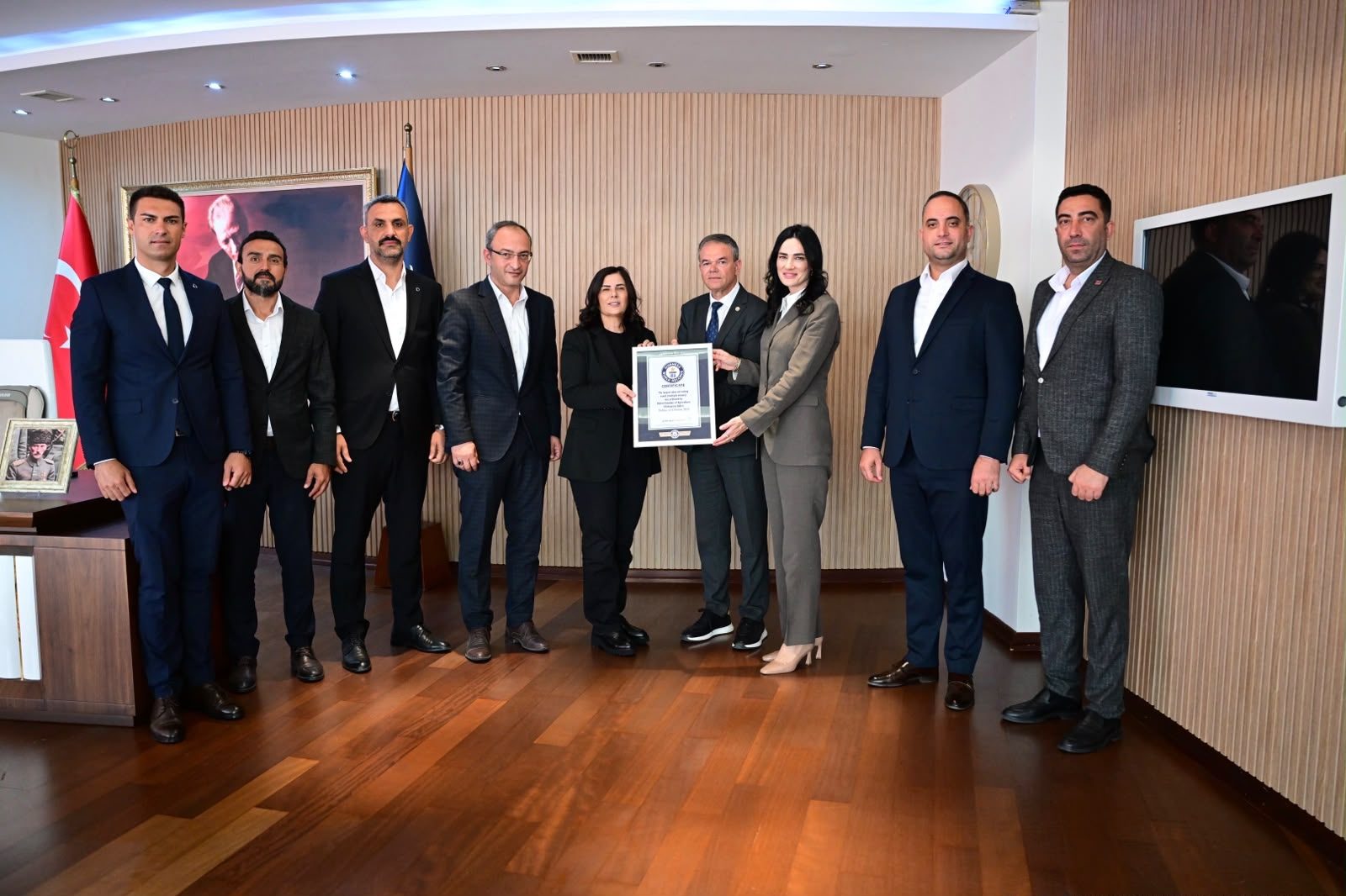 DİDİM’DE GUINNESS DÜNYA REKORU KIRILDI