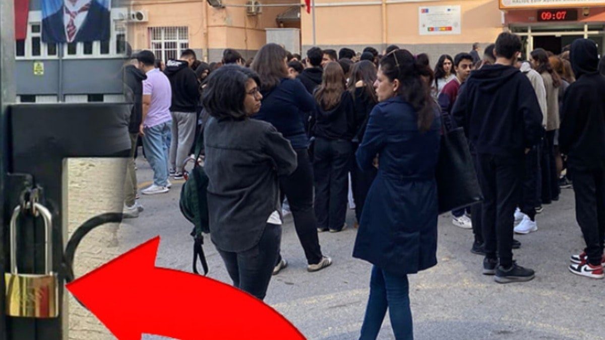 Gençler Ata'ya saygı için kilidi kırdı