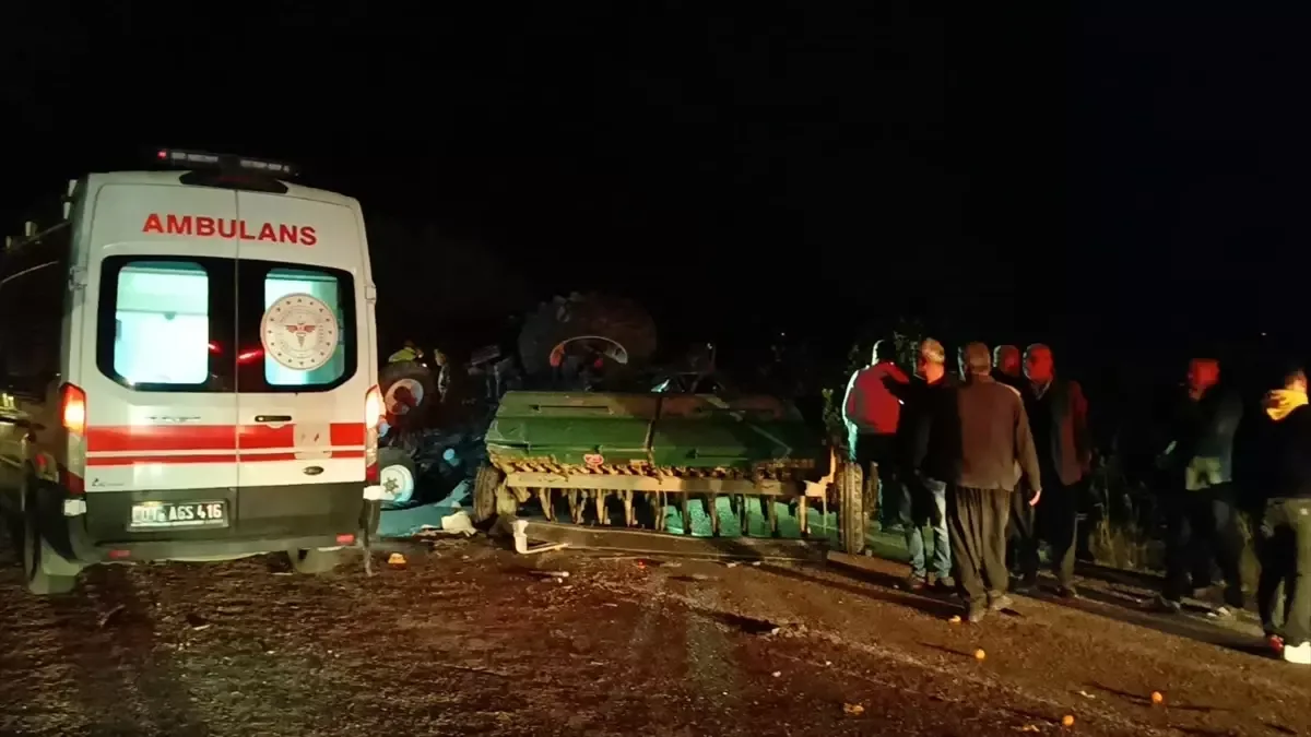 Kozan'da Trafik Kazası: 2 Yaralı