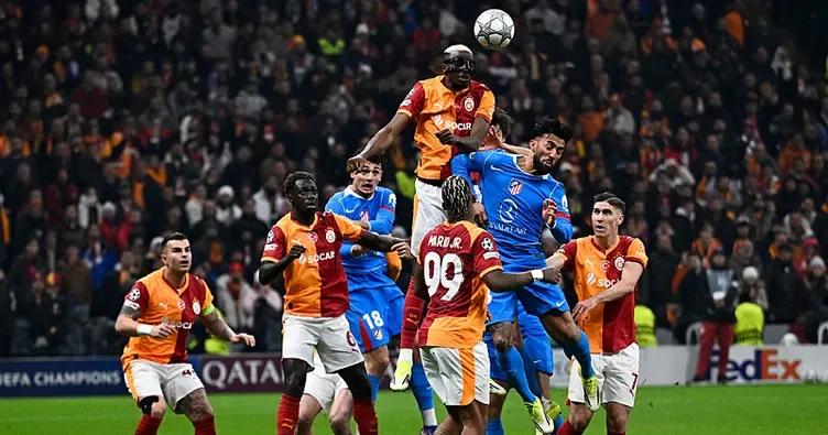 Galatasaray, Atletico Madrid ile 3. kez berabere kaldı