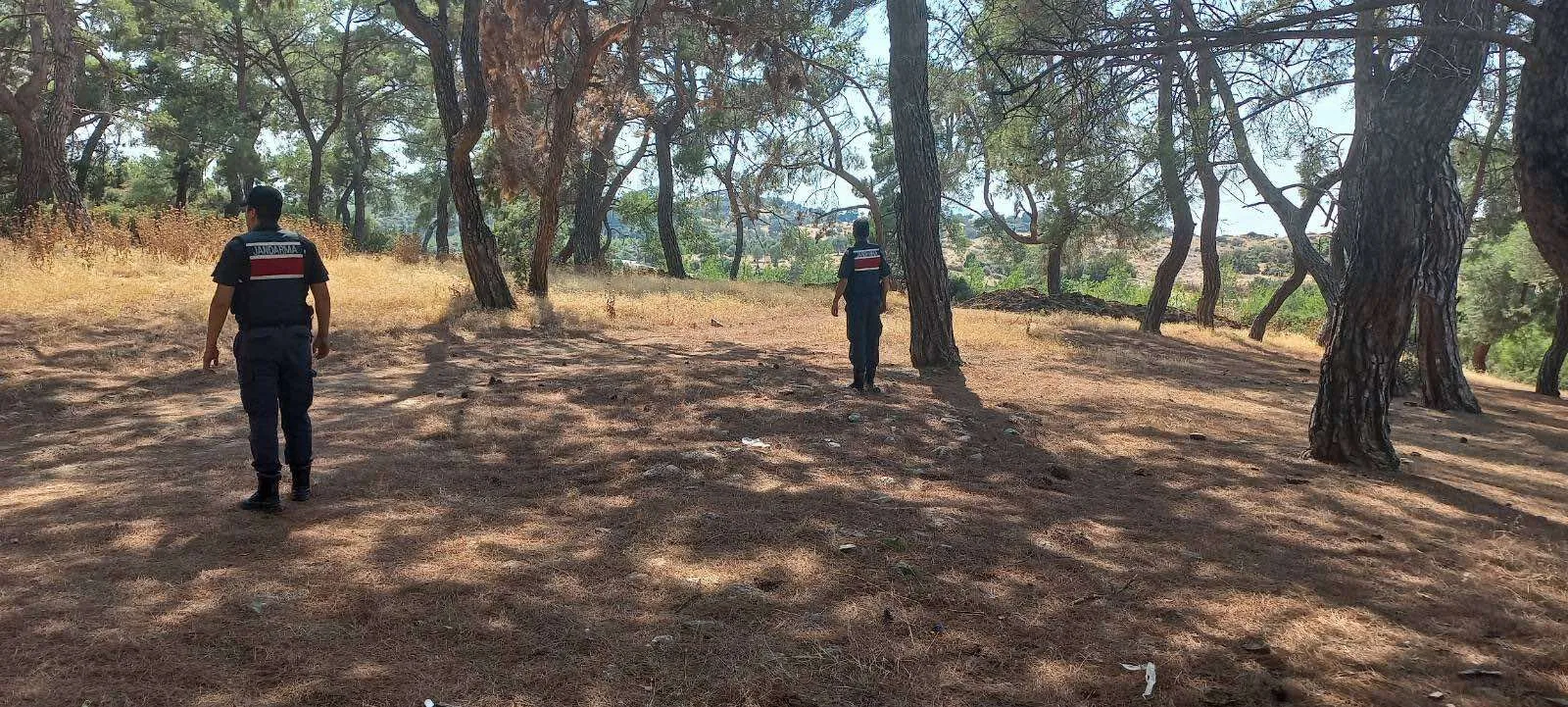 Jandarma, dronlarla yangınlara karşı teyakkuzda