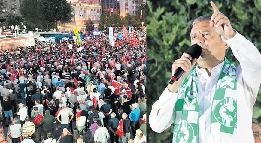 CHP’den ‘transfer’ mitingi