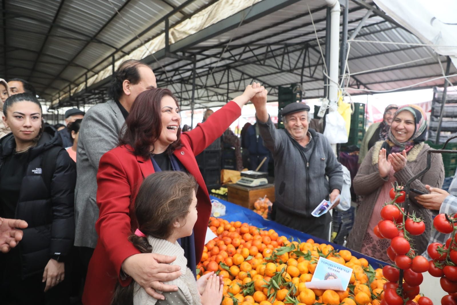 Başkan Çerçioğlu Karpuzlu’da Coşkuyla Karşılandı