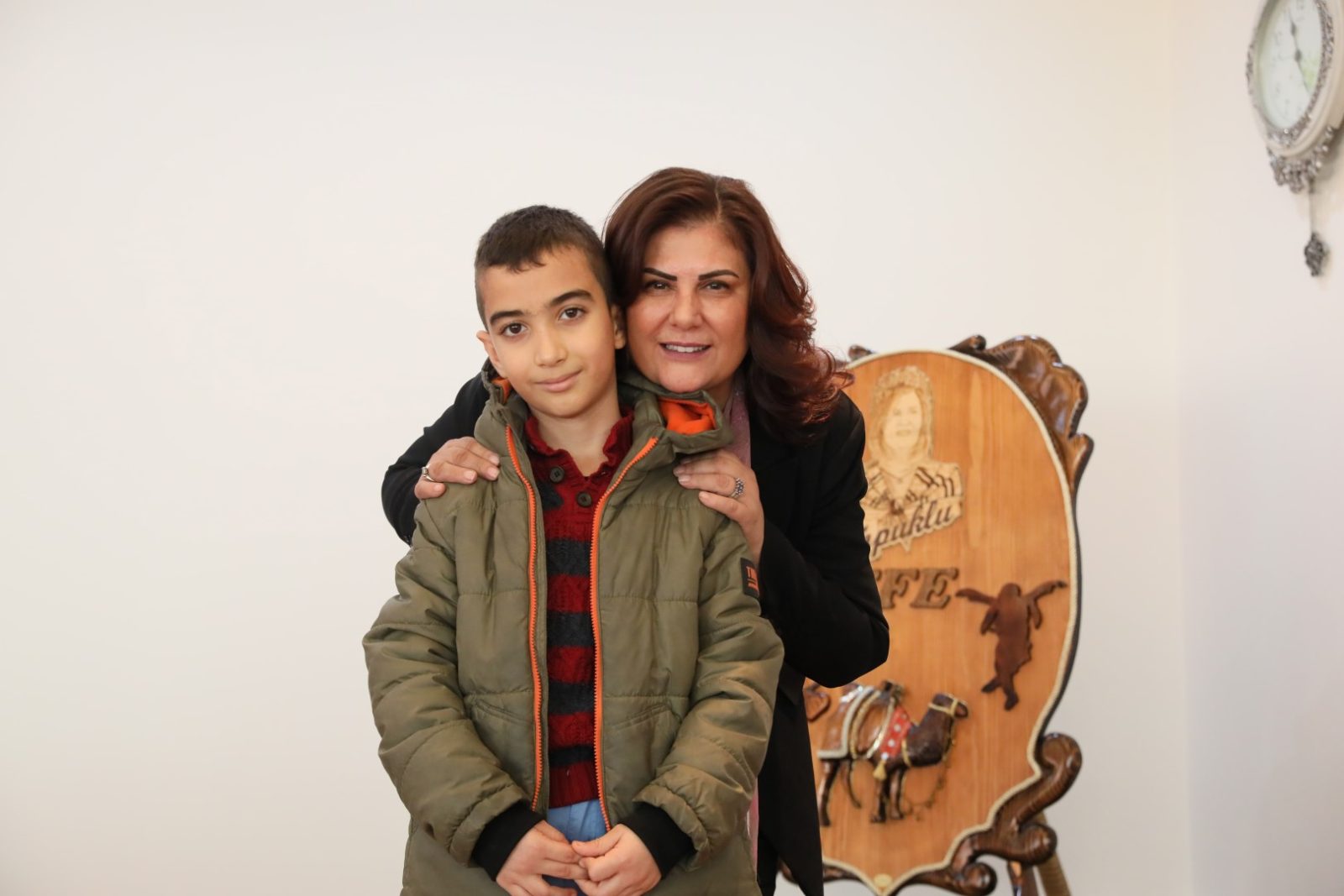 İLKOKUL ÖĞRENCİSİ ALİ EFRAN’DAN BAŞKAN ÇERÇİOĞLU’NA ZİYARET