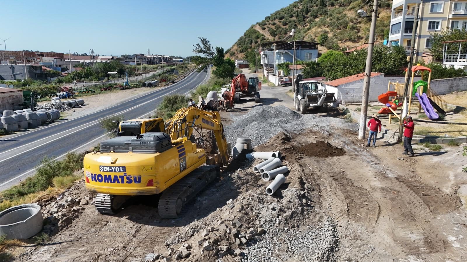 BAŞKAN ÇERÇİOĞLU’NUN ÇALIŞMALARIYLA SÖKE’NİN ALTYAPISI YENİLENİYOR