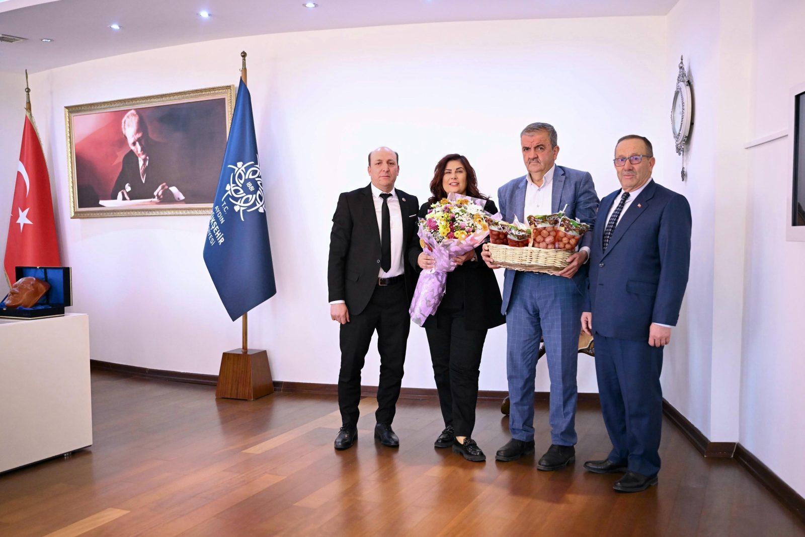 Çerçioğlu’na teşekkür ziyareti