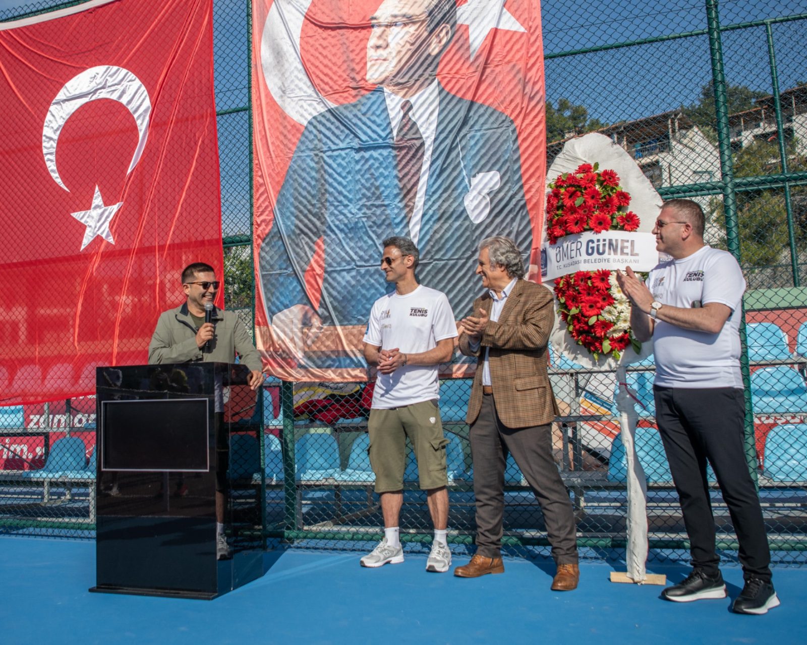KUŞADASI’NDA TENİS ŞÖLENİ: İLK TURNUVA NEFES KESTİ!