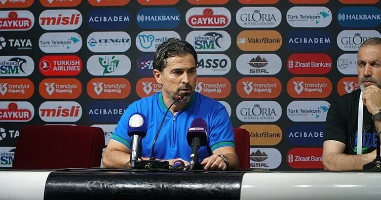 İlhan Palut: Taraftarımız üzüldü, biz de üzgünüz