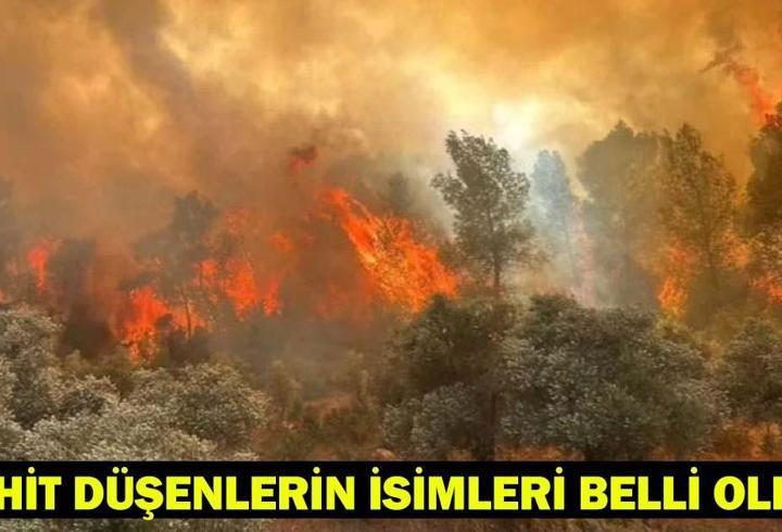Eskişehir Orman Yangınında Şehit Düşenlerin Kimlik Bilgileri!