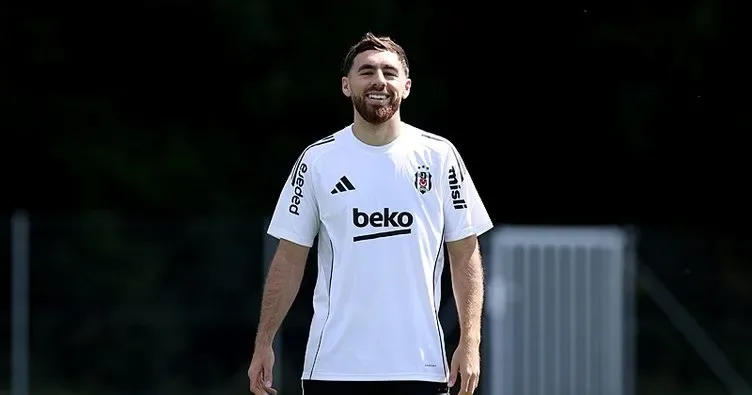 Orkun Kökçü, Beşiktaş formasıyla ilk idmanına çıktı