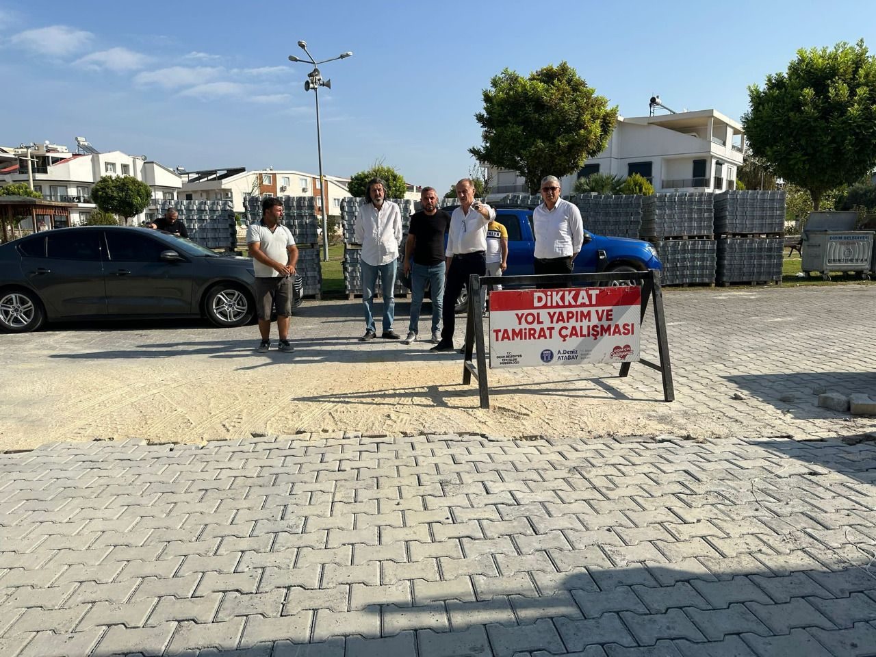Başkan Atabay çalışmaları yerinde denetledi
