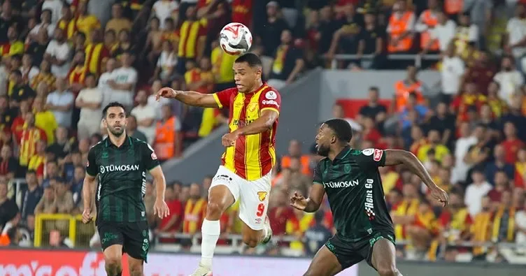 Göztepe ile Konyaspor yenişemedi!