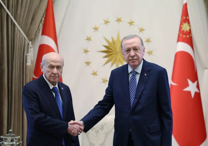 Erdoğan ile Bahçeli Külliye’de Görüştü: Kritik Zirve Bir Saat Sürdü