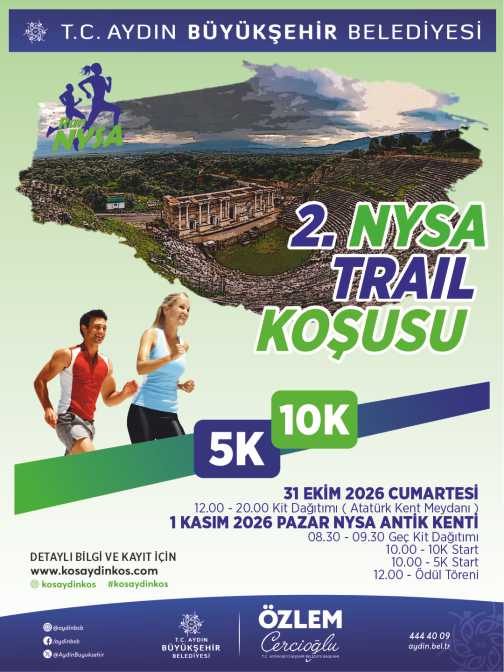 BAŞKAN ÇERÇİOĞLU TARİH, DOĞA VE SPORU BİR KEZ DAHA NYSA’DA BULUŞTURACAK