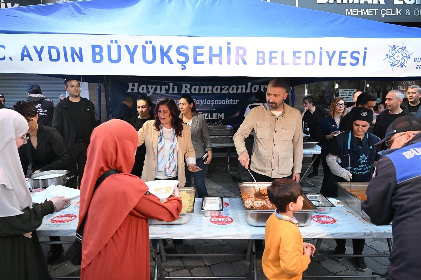 Başkan Çerçioğlu Söke’de vatandaşlarla iftarda buluştu
