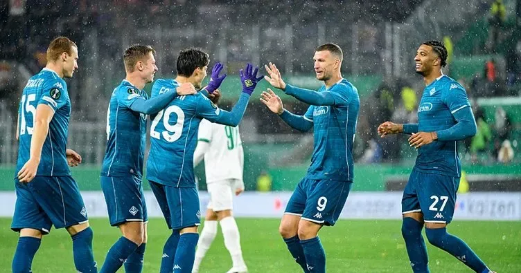 Dzeko, UEFA Konferans Ligi’nde tarihe geçti