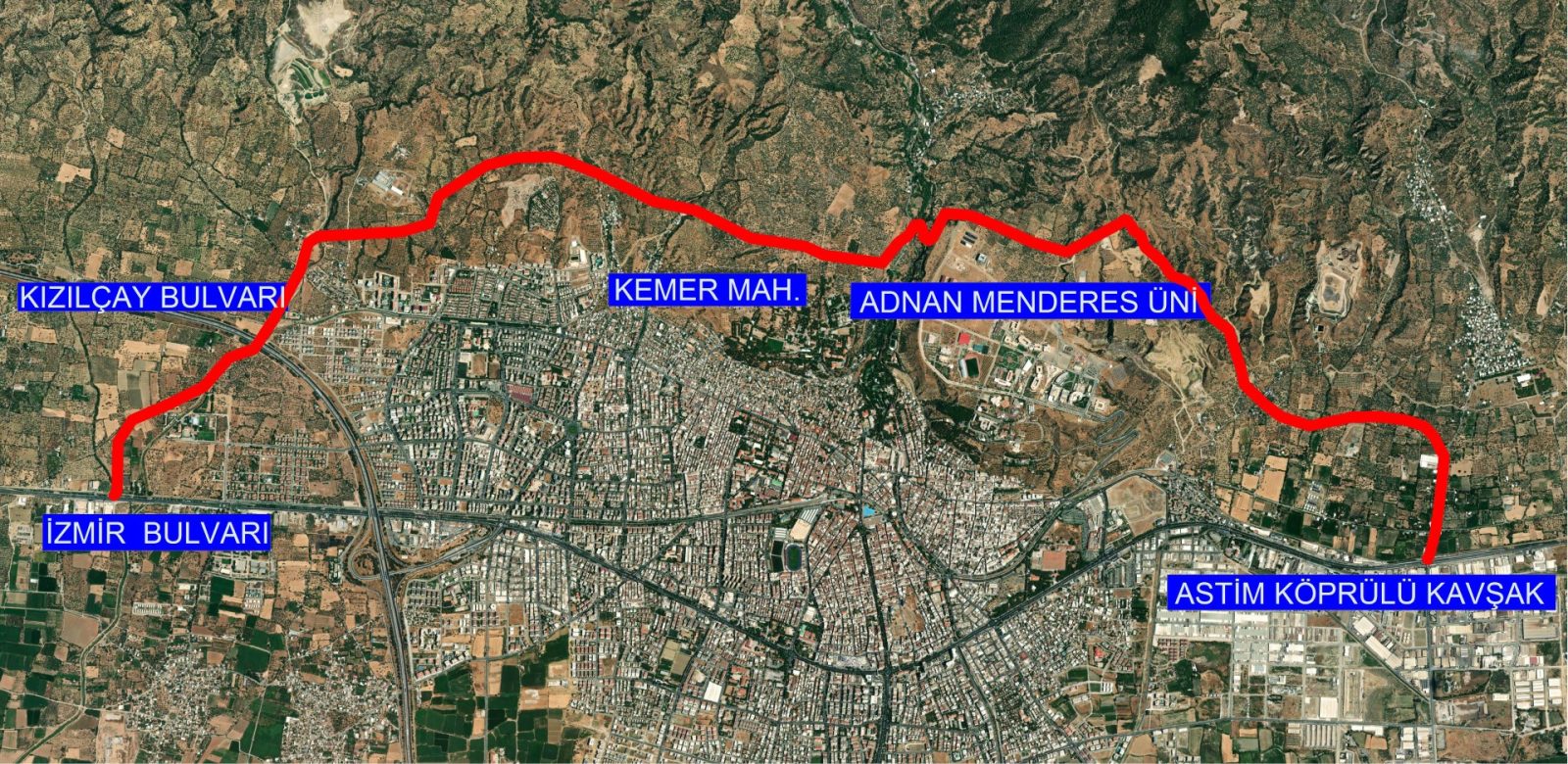 Çerçioğlu’ndan Kuzey Çevre Yolu Projesi