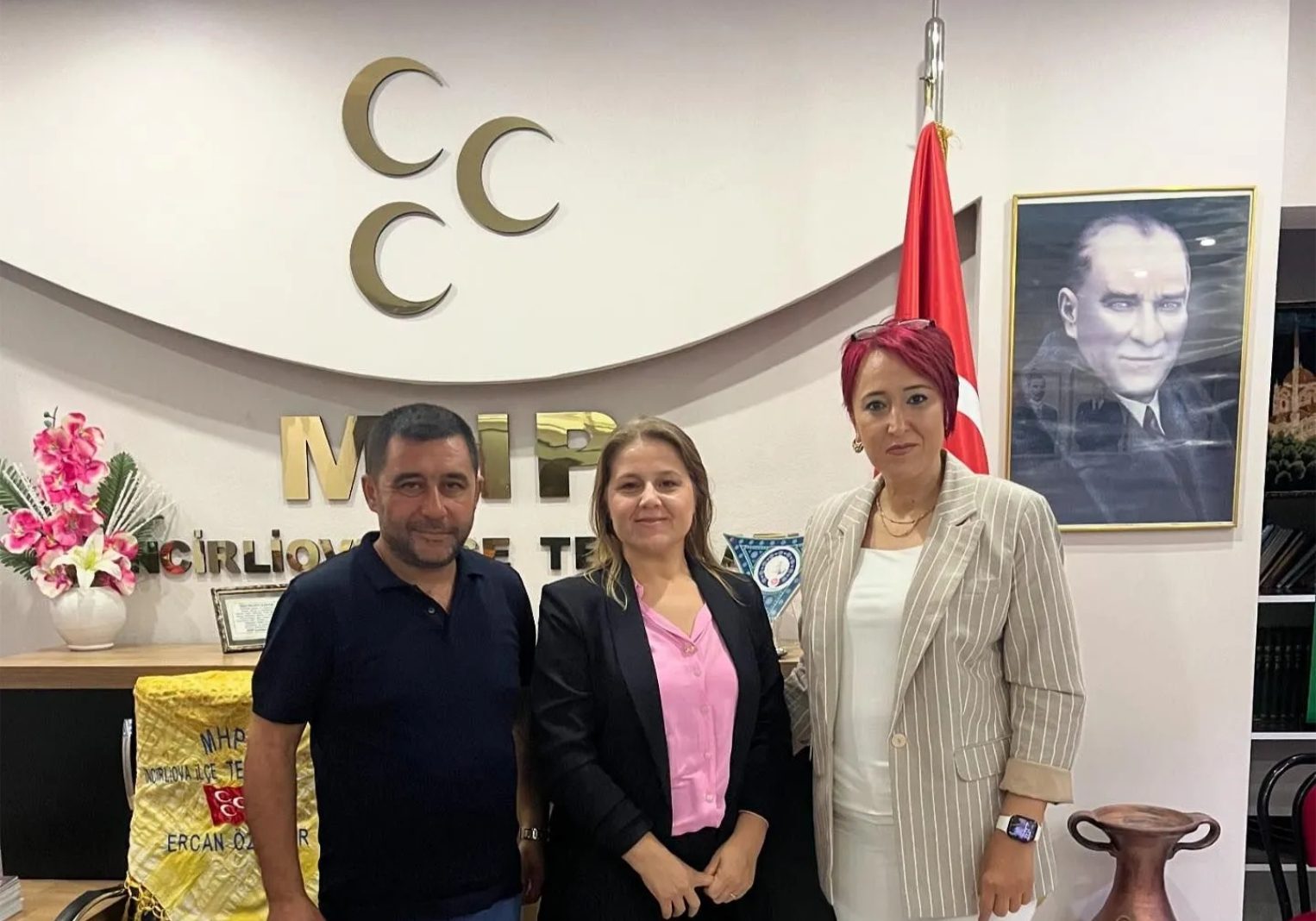 MHP İncirliova’da değişim yaşandı