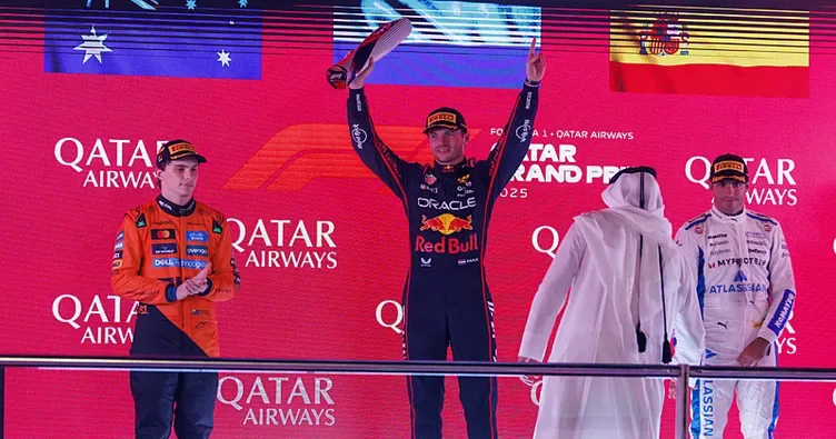 Formula 1'de Katar Grand Prix'sini Max Verstappen kazandı
