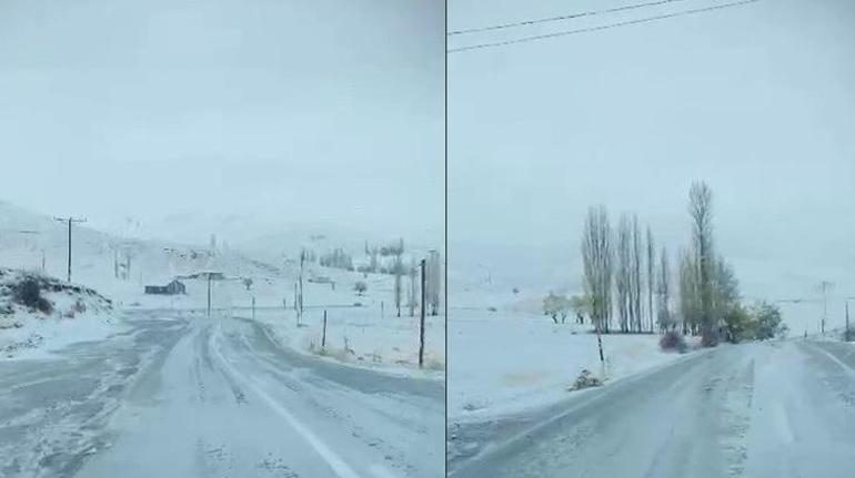 Birçok kent bembeyaz Kar kalınlığı 40 santimetreye ulaştı